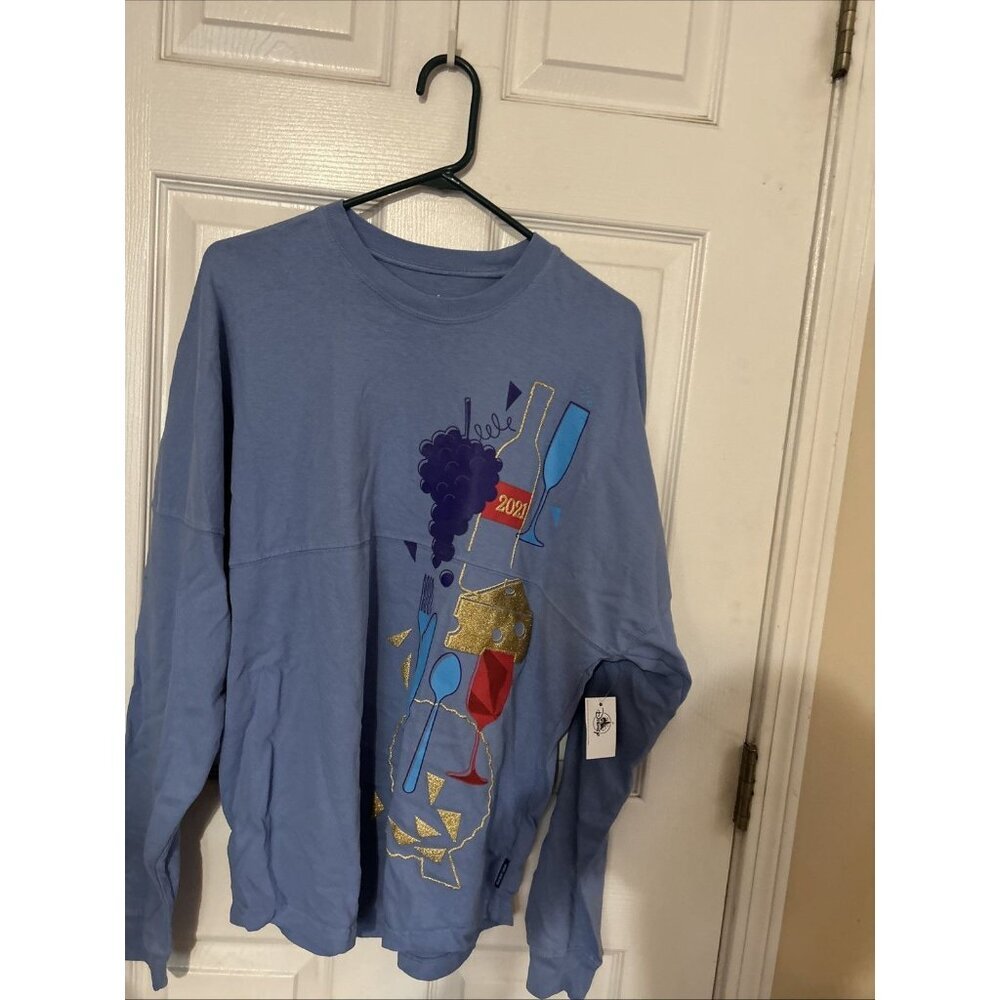 Disney Spirit Jersey Shirt Adult S 2021 Food & Wine Festival Epcot Celebrating